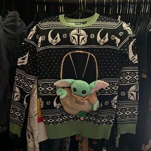 Baby yoda Christmas sweater